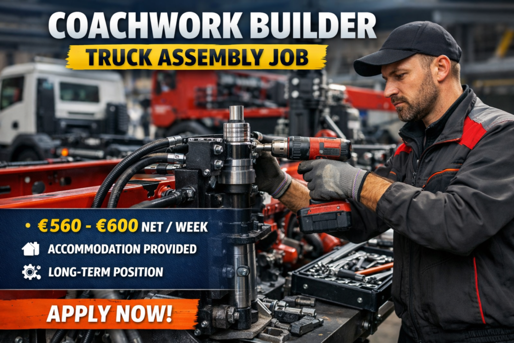 Truck Assembly Job | Long-Term Position Netherlands